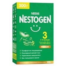 Напиток молочный Nestle Nestogen 3 с пребиотиками и лактобактериями с 12 мес., 300 г