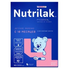 Напиток сухой молочный Nutrilak Premium 4 Детское молочко с 18 мес., 600 г