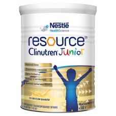 Смесь для полноценного сбалансированного питания Resource Clinutren Junior для детей 1-10 лет со вкусом ванили, 400 г