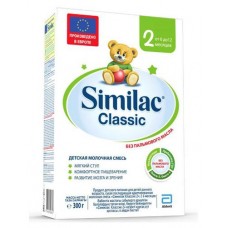 Смесь Similac Classic 2 для комфортного пищеварения и полноценного развития, 6-12 мес, 300 г