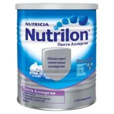 Смесь суха молочная Nutrilon Пепти Аллергия с рождения, 400 г