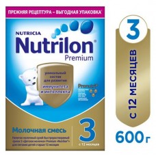 Смесь сухая молочная Nutrilon Premium 3 с 12 мес., 600 г