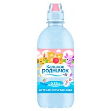Вода питьевая детская «Калинов Родничок» с рождения, 330 мл