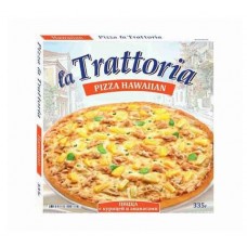 Купить Пицца La Trattoria с курицей и ананасами в картонной коробке, 335 г