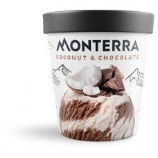 Мороженое Monterra Кокос-шоколад БЗМЖ, 263 г