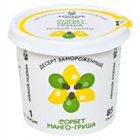 Мороженое сорбет «Айскейк» Манго груша, 130 мл