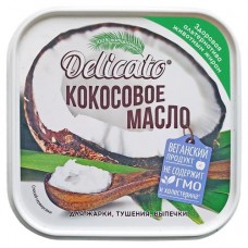 Купить Масло кокосовое «Delicato» рафинированное отбеленное 99,9%, 450 г