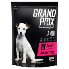 Корм сухой для щенков собак мелких и миниатюрных пород GRAND PRIX Small Junior ягненок 0.8кг
