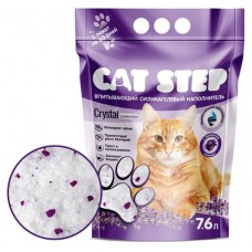 Наполнитель для кошачьего туалета Cat Step Crystal Lavender силикагелевый