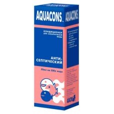 Кондиционер для аквариумной воды Aquacons антисептический, 50 мл