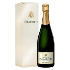 Шампанское Delamotte Blanc des Blancs в подарочной упаковке белое сухое Франция, 0,75 л