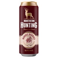 Напиток пивной Northern Hunting Северные ягоды 5,5%, 430 мл