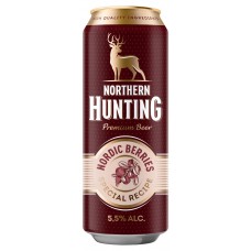 Напиток пивной Northern Hunting Северные ягоды 5,5%, 430 мл
