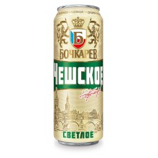 Напиток пивной «Бочкарев» Чешское фильтрованный 4,3%, 430 мл