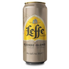 Пивной напиток Leffe Blond светлое фильтрованное 6,6%, 500 мл