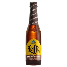 Пивной напиток Leffe Brune темное фильтрованное 6,5%, 330 мл