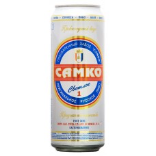 Пиво Samco-1 светлое фильтрованное 4,5%, 450 мл