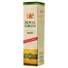 Виски Royal Green Классический в подарочной упаковке Индия, 0,75 л