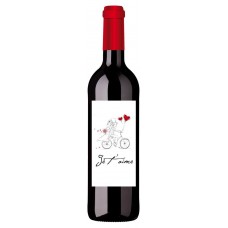 Вино Je T’aime красное полусладкое Франция, 0,75 л