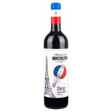 Вино Chateau de Montgolfiere Shiraz красное полусладкое Россия, 0,75 л