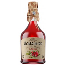 Настойка «Домашняя» горькая Клюква Россия, 0,5 л