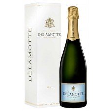 Шампанское Delamotte в подарочной упаковке белое брют Франция, 0,75 л