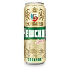 Напиток пивной «Бочкарев» Чешское фильтрованный 4,3%, 430 мл