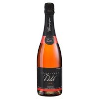 Шампанское Champagne Delot Brut Rose розовое сухое Франция, 0,75 л