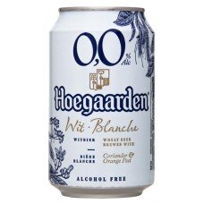 Пивной напиток безалкогольный Hoegaarden нефильтрованное 0%, 330 мл
