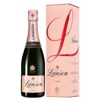 Шампанское Lanson Le Rose розовое брют Франция,0,75 л