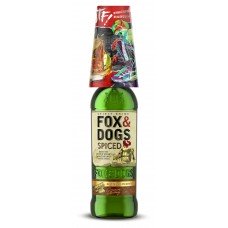 Виски Fox&Dogs Spiced Россия, 0,7 л + Стакан
