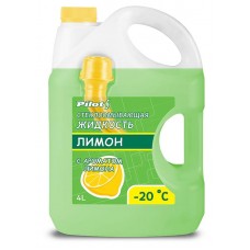 Жидкость стеклоомывающая PILOTS Лимон-20, 4 л