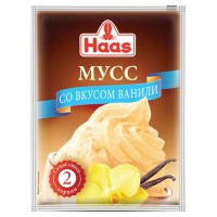 Мусс Haas со вкусом ванили, 65 г