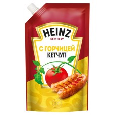 Кетчуп томатный Heinz с горчицей, 320 г