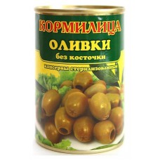 Оливки зеленые «КОРМИЛИЦА» без косточек, 300 г