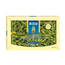 Макаронные изделия De Cecco тальятелле со шпинатом с добавлением яйца, 250 г