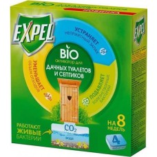 Биоактиватор Expel для дачных туалетов и септиков, 4х20 г