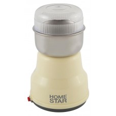 Кофемолка HomeStar HS-2001 бежевая, 150 Вт