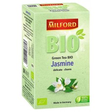 Чай зеленый MILFORD с жасмином БИО, 20x1,75 г