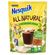 Какао-напиток быстрорастворимый Nesquik All Natural для питания детей дошкольного и школьного возраста, 128 г