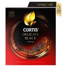 Чай черный Curtis Delicate Black мелколистовой, 100 пакетиков