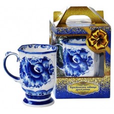 Чай черный «Конфуций» Родной чай крупнолистовой с керамикой, 50 г