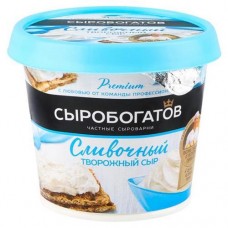 Cыр творожный «Сыробогатов» сливочный 55%, 140 г