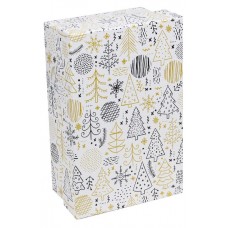 Коробка подарочная Miland Новогодний лес, 19х12х7,5 см