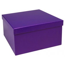Коробка подарочная «Миленд» Пурпур, 19,5х19,5х11 см