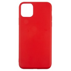 Чехол mObility для iPhone 11 Pro Max soft touch красный