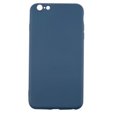 Чехол mObility для iPhone 6+/6S+ soft touch синий