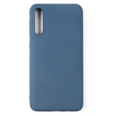 Чехол mObility для Samsung Galaxy A50/A30s/A50s soft touch синий