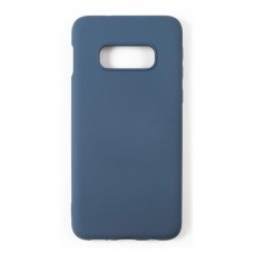 Чехол mObility для Samsung Galaxy S10e soft touch синий