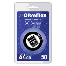 Купить Флешка OltraMax 50 64GB черная